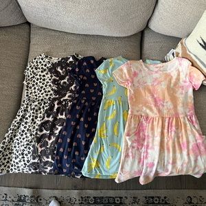 Bundle of 5T girls dresses